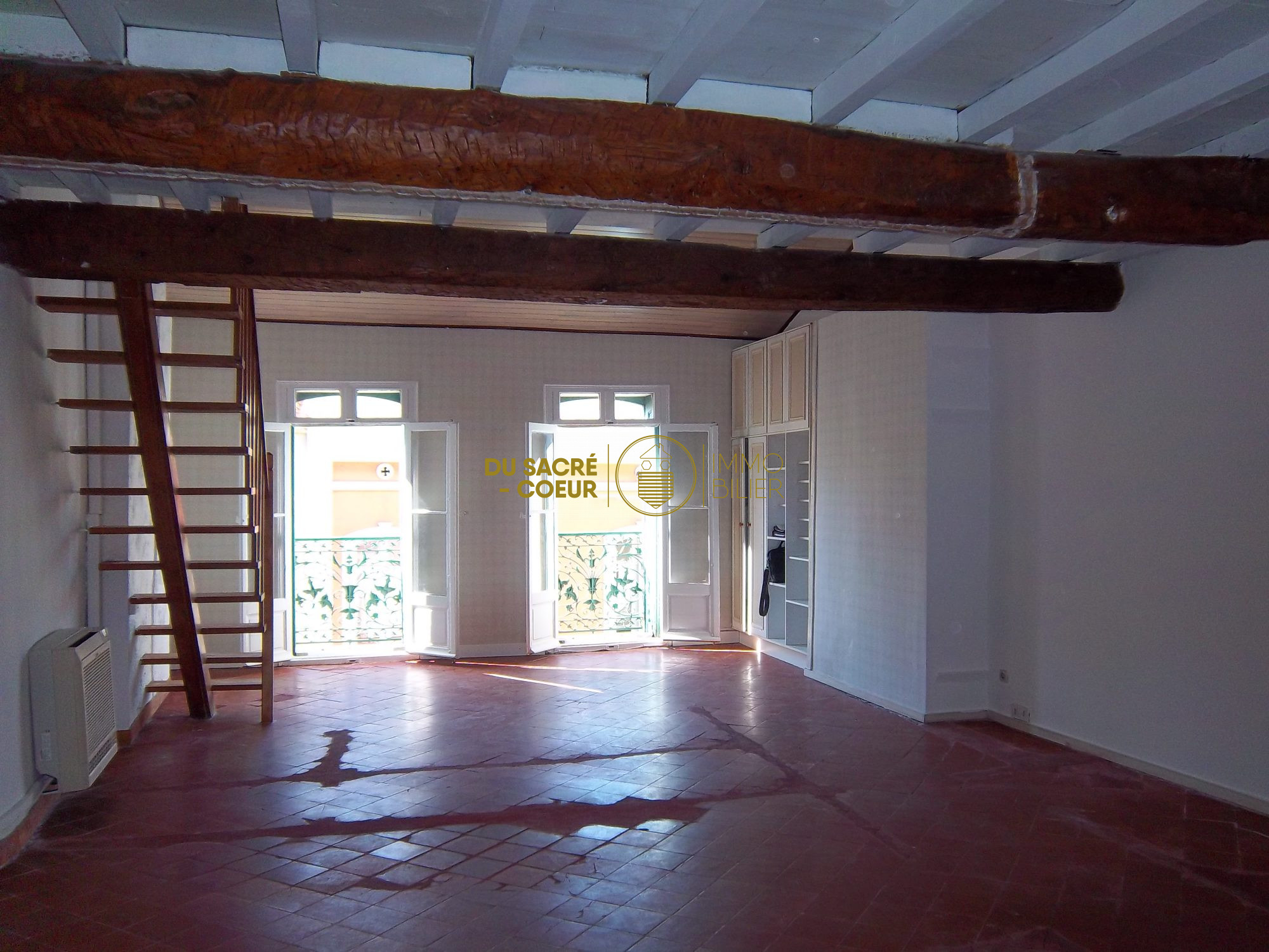 COEUR DE VILLE T3 LOFT DUPLEX DE CARACTERE 3EME ET DERNIER ETAGE