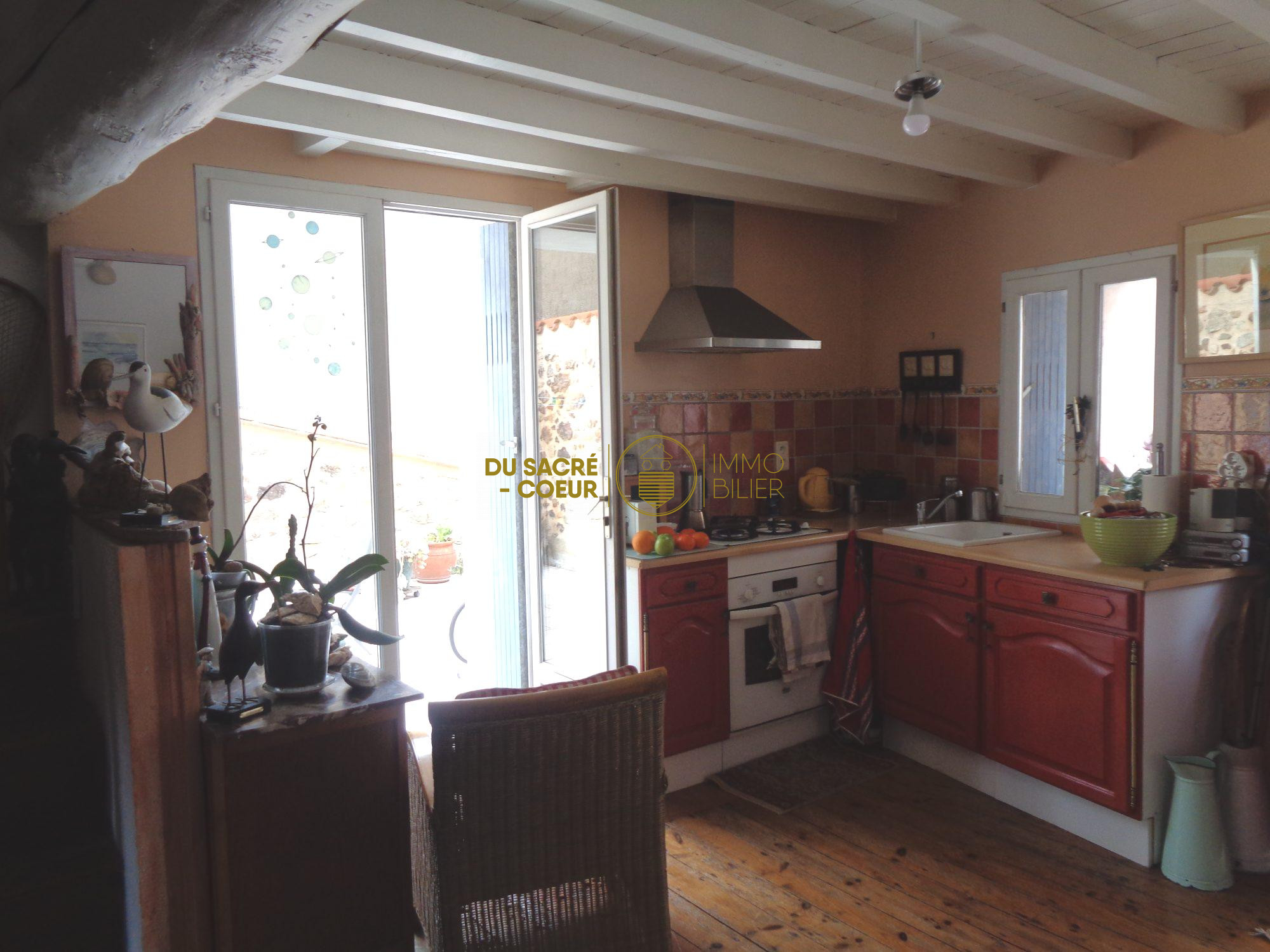 FENOUILLEDE MAISON DE CARACTERE T3 AVEC TERRASSE VUE SUBLIME ET 2EME LOGEMENT INDEPENDANT