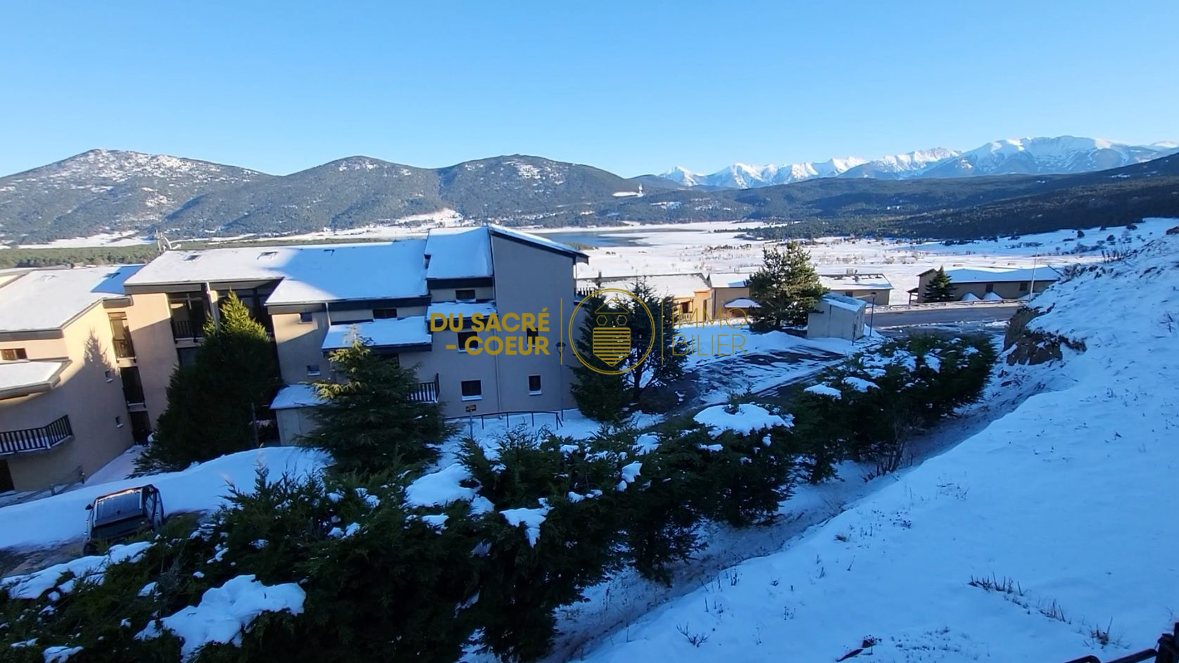 LES ANGLES VUE IMPRENABLE SUR LE LAC DE MATEMALE STUDIO MEUBLE 4 PERS + GARAGE ET TERRASSE