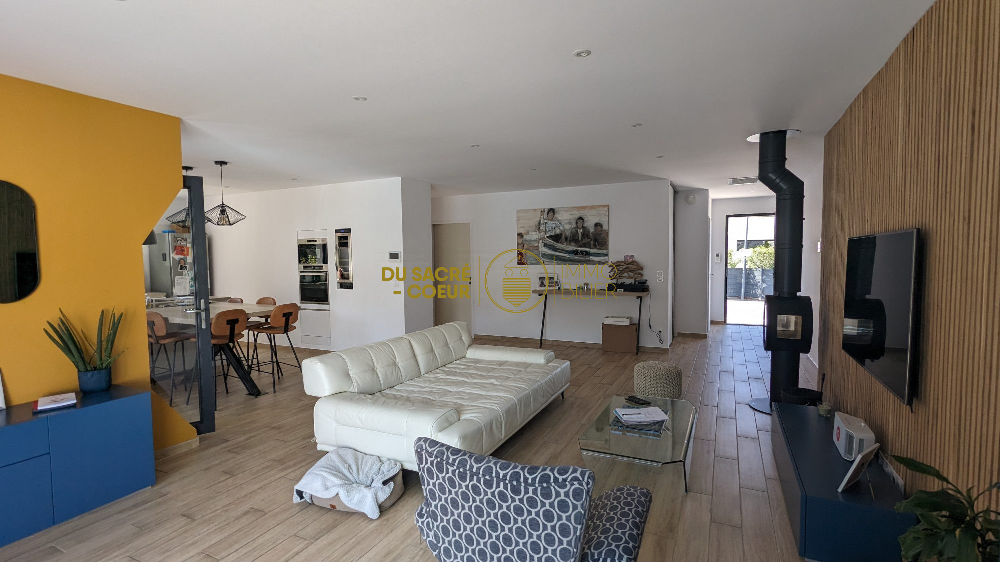 VILLA RECENTE RT 2012 P PIED 3/4 FACES T4+GARAGE sur 465m² VUE CAMPAGNE AVEC PISCINE