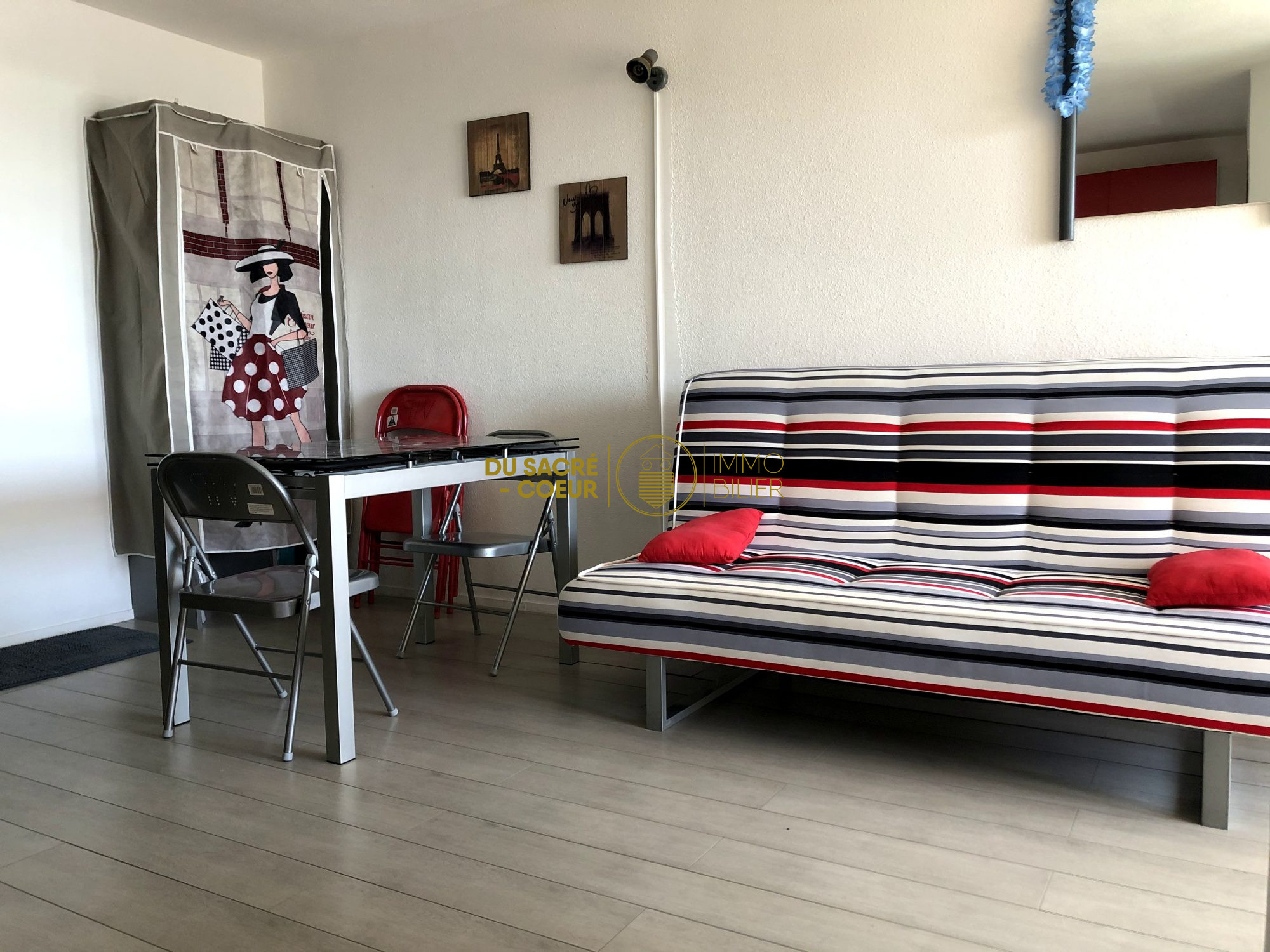 CANET SUD FRONT DE MER TRES ACTUEL T2 MEUBLE RENOVE PISCINE + ACCES DIRECT PLAGE