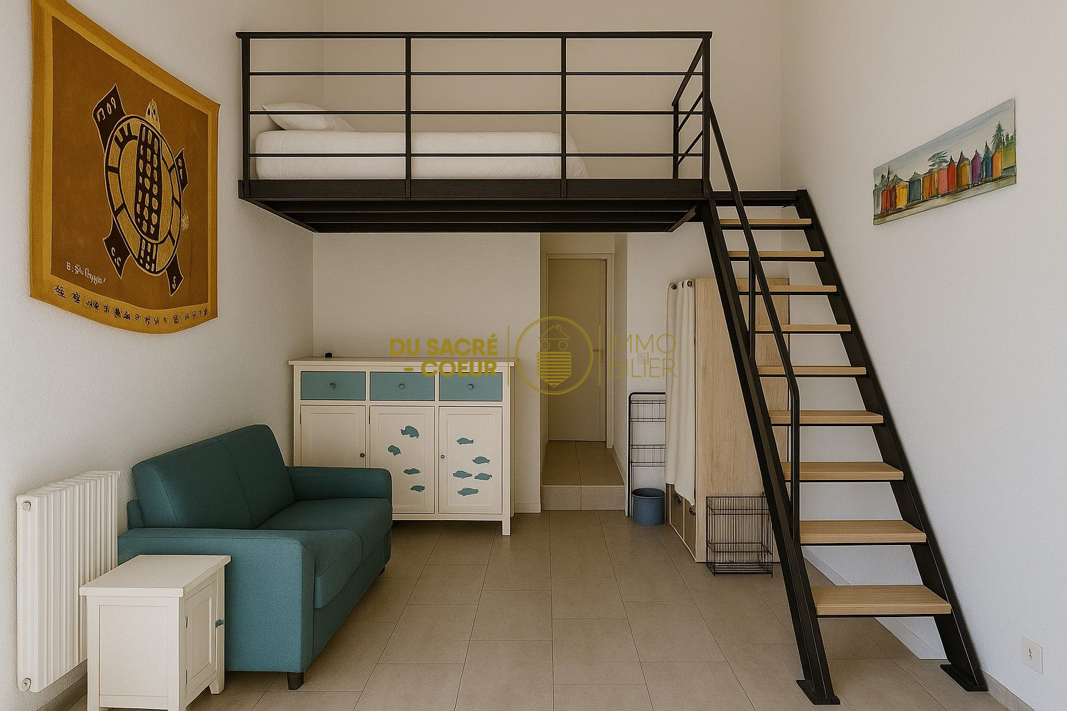 EXCLUSIVITÉ SAINT-CYPRIEN PLAGE – APPARTEMENT STUDIO MEUBLÉ DE 27,80 M² LOI CARREZ RÉSIDENCE DU GOLF AVEC TERRASSE FAIBLES CHARGES