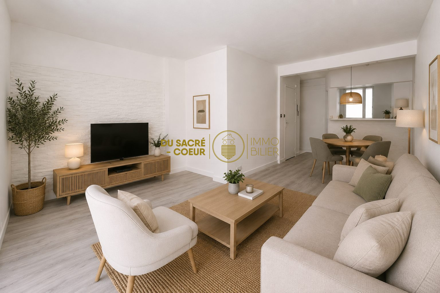 PERPIGNAN À 2 PAS DU CENTRE-VILLE EMPLACEMENT TRÈS RECHERCHÉ RÉSIDENCE HANOVRE CANIGOU APPARTEMENT TOTALEMENT RÉNOVÉ T4 DÉVELOPPANT 80,14 M² LOI CARREZ AVEC TERRASSE 6 M² PLEIN SUD VUE SUR LE QUAI HANOVRE ET CAVE PRIVATIVE