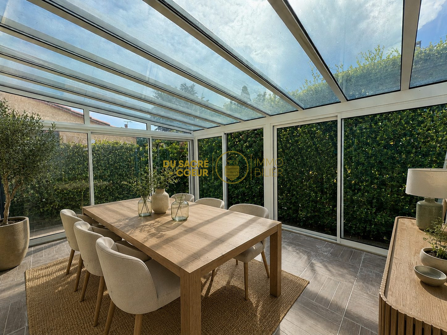 Villa 3 Faces T6 sur 407m² de parcelle Piscinable
