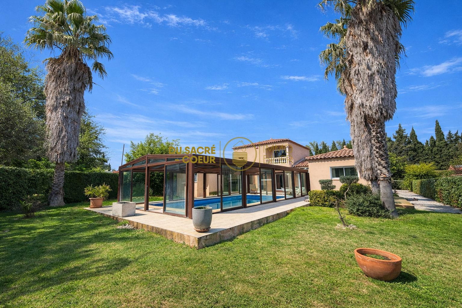 EXCLUSIVITE PROPRIETE RARE BATISSE DE 183M² 4 FACES T6 sur 1553m² EXPO SUD BELLES PRESTATIONS DE STANDING PISCINE POOL HOUSE DOUBLE GARAGE CARPORT