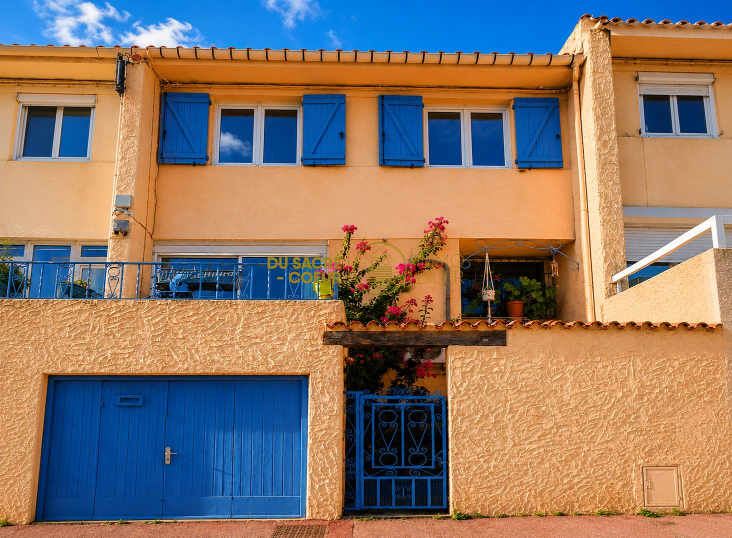 PORT-VENDRES – MAISON 2 FACES T4 DE 73 M² AVEC GARAGE ET CAVE DE 38 M² SUR JARDIN EN RESTANQUES, VUE DÉGAGÉE ET POSSIBILITÉ DE CONSTRUCTION SUPPLÉMENTAIRE À 5 MINUTES À PIED DU PORT ET DES QUAIS